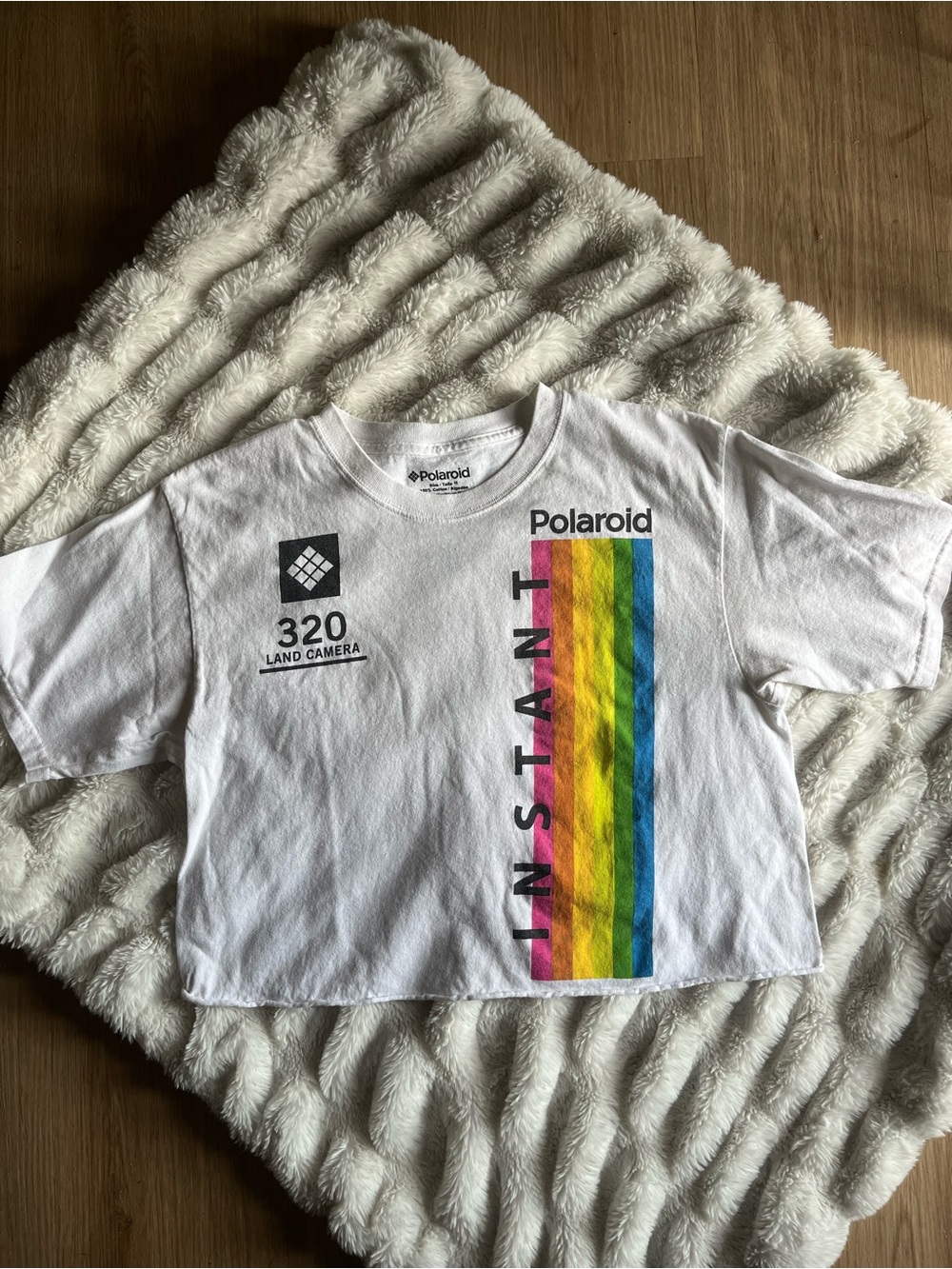 Polaroid Crop Top